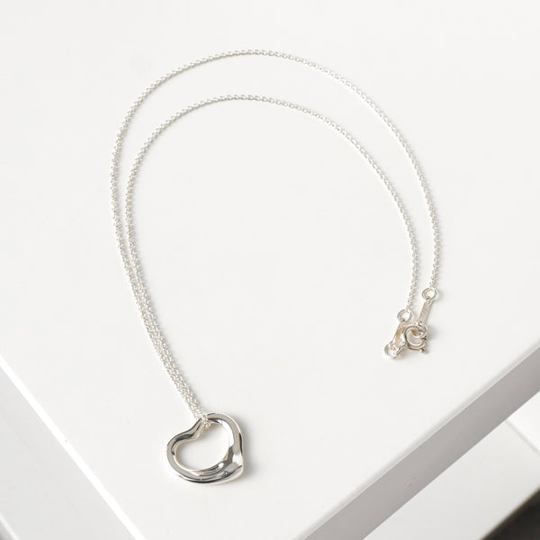ティファニー オープンハート ネックレス シルバー925