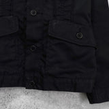 トリコ コムデギャルソン 2002年製 光沢 トラッカージャケット ブラック