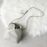 エムエムシックス メゾン マルジェラ レザー ジャパニーズバッグ クロスボディ ショルダーバッグ グレー