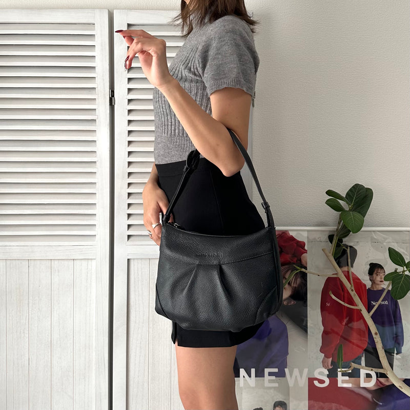 Leather One Shoulder Bag