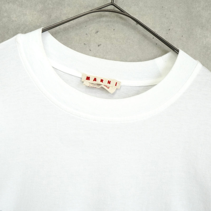 マルニ ロゴ Tシャツ ホワイト