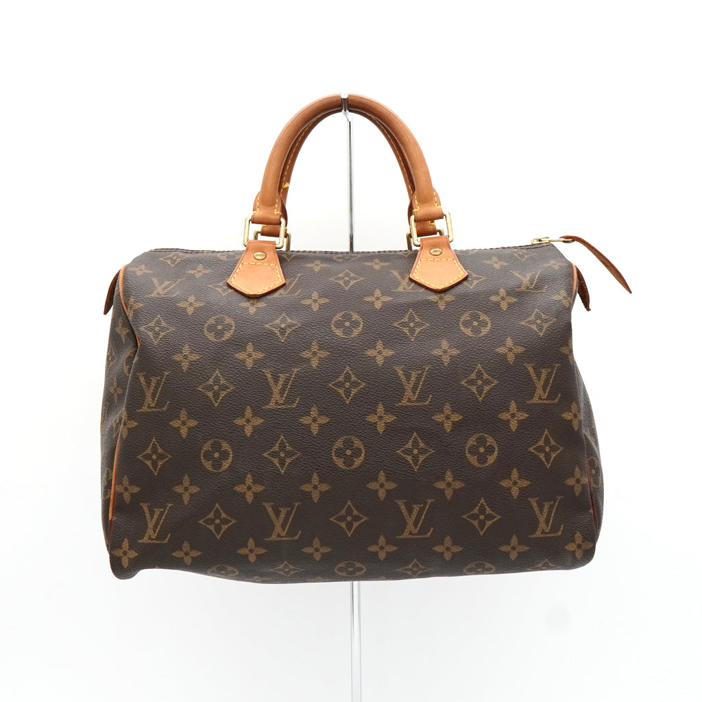 ルイ ヴィトン モノグラム スピーディ30 ハンドバッグ ミニボストンバッグ ブラウン M41526