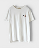 メゾン キツネ ダブルフォックスヘッド Tシャツ ホワイト M メンズ レディース