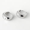 トムウッド Ice Huggies Pave フープ ピアス シルバー 925 未使用品