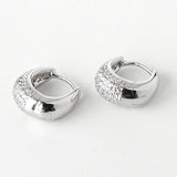 トムウッド Ice Huggies Pave フープ ピアス シルバー 925 未使用品