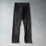 バレンシアガ ウォッシュ加工 デニム ブラック レディース