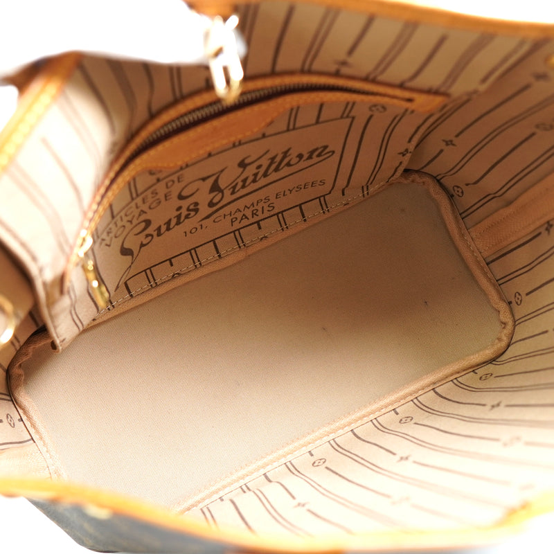 ルイ ヴィトン モノグラム ネヴァーフルPM トートバッグ ブラウン M40155