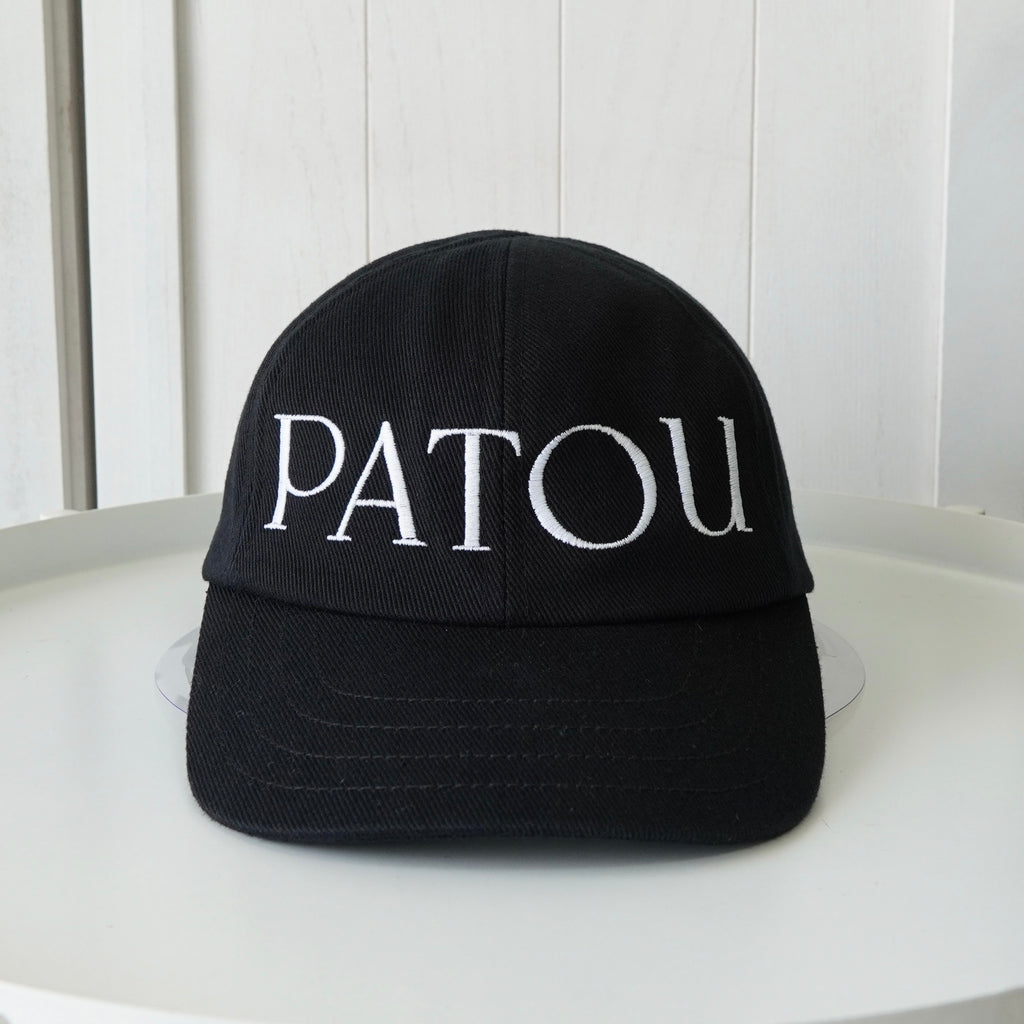 Patou Logo Cap Black