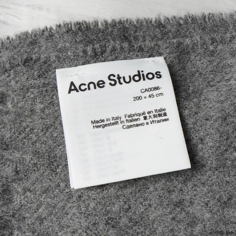 アクネ ストゥディオズ ストール ウール マフラー グレー