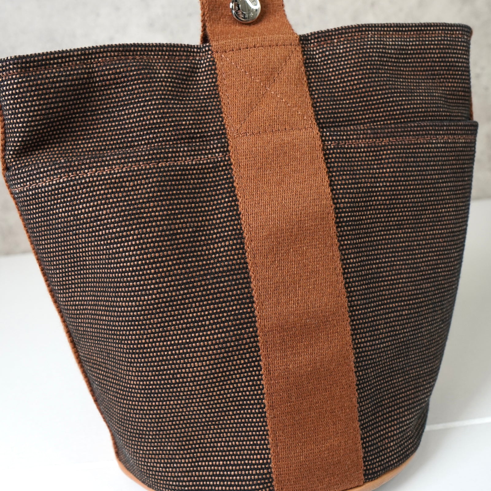 「HERMES」エルメス／サクソーPM／バッグ HERMES エルメス サクソー PM トートバッグ グレー - メルカリ