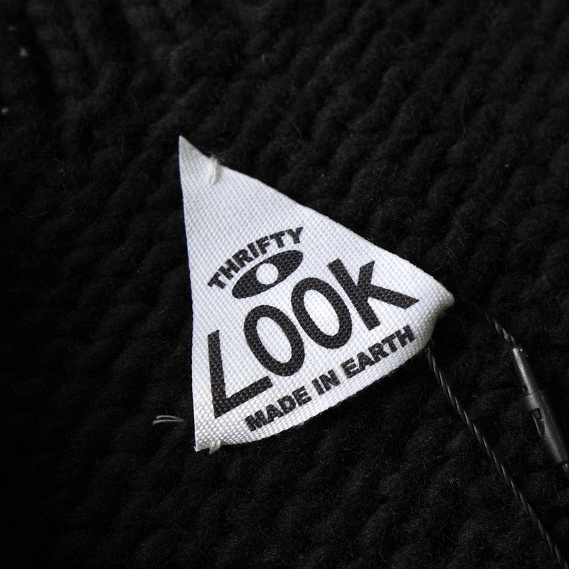 THRIFTY LOOK STAR HAND KNIT スリフティールック スター ハンドニット ブラック