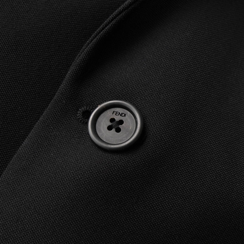 フェンディ ライン セットアップ スーツ メンズ ブラック / グレー