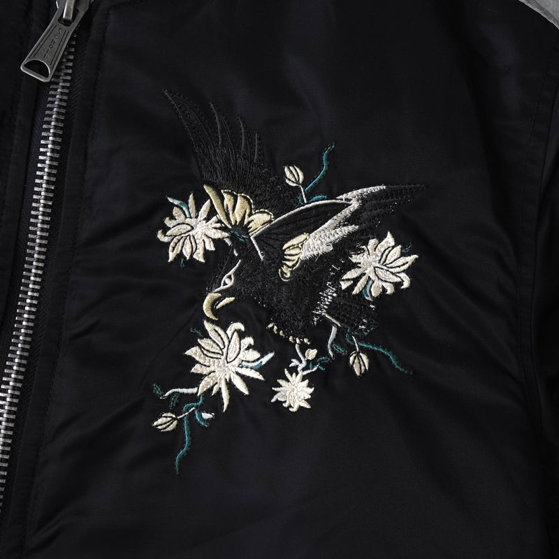 Schott × ANDERSSON BELL ショット × アンダースンベル 中綿 スカジャン MA-1 ボンバージャケット ブラック