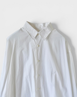 ラフシモンズ 17SS オーバーサイズ 長袖シャツ ホワイト S メンズ