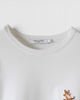 メゾン キツネ Tシャツ チラックスフォックス ホワイト L メンズ レディース