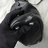 エムエムシックス メゾン マルジェラ レザー ジャパニーズバッグ クロスボディ ショルダーバッグ ブラック