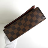 ルイ・ヴィトン ダミエ トライベッカ・ミニ レザー ハンドバッグ ワンショルダーバッグ ブラウン N51162