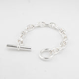 エルメス シェーヌダンクル シルバー925 ブレスレット MM 15コマ 新品仕上げ