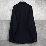 ドリス ヴァン ノッテン コットン / ナイロン 長袖シャツ ブラック