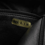 シャネル ココマーク ラグジュアリーライン レザー チェーン ショルダーバッグ ボーリングバッグ ブラック 1番台8桁