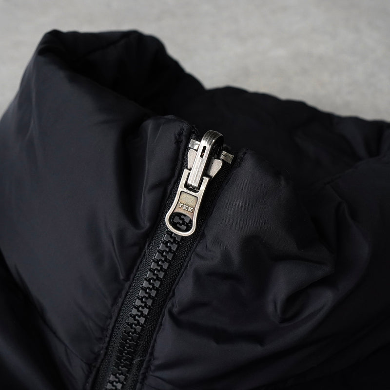 ザ ノースフェイス ヌプシ 700フィル ロゴ ダウンベスト ブラック