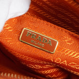 プラダ サフィアーノ レザー ミニ ショルダーバッグ ポシェット オレンジ