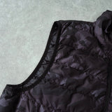 ポロ ラルフローレン カモ柄 ダウンベスト ブラック / グレー