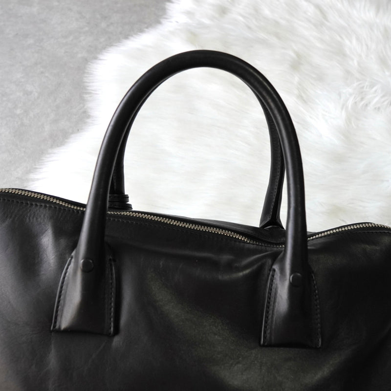 メゾン マルジェラ 5AC ラージ 2way ハンドバッグ ショルダーバッグ ブラック - NEWSED