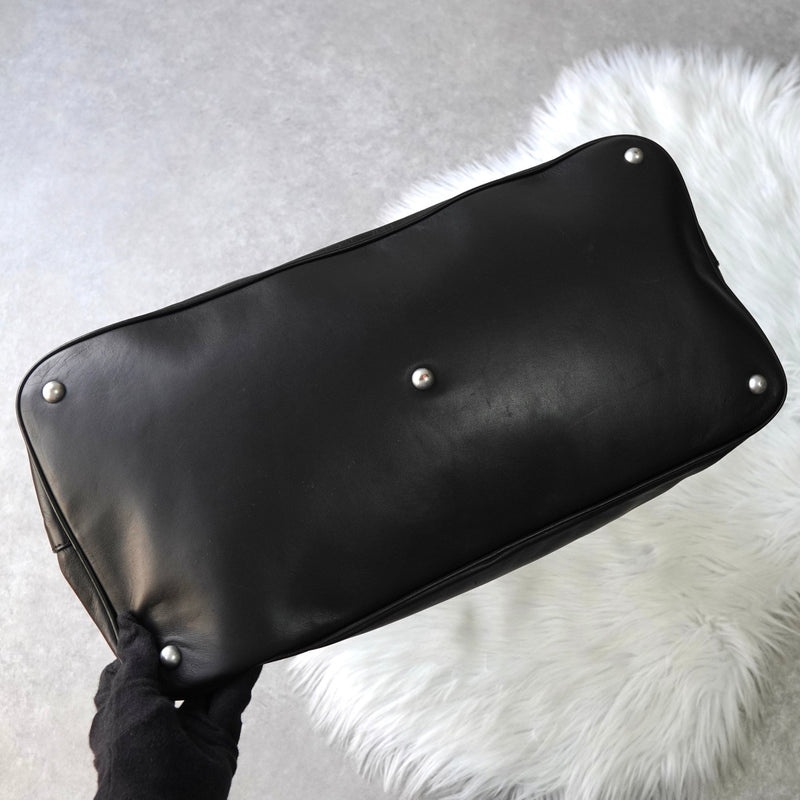 メゾン マルジェラ 5AC ラージ 2way ハンドバッグ ショルダーバッグ ブラック - NEWSED