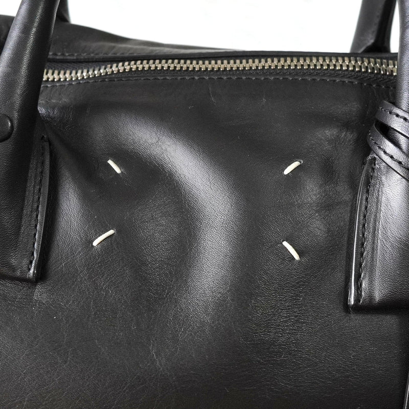 メゾン マルジェラ 5AC ラージ 2way ハンドバッグ ショルダーバッグ ブラック - NEWSED