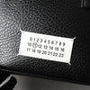 メゾン マルジェラ 5AC ドローストリング スモール レザー 2way ハンドバッグ 巾着バッグ ショルダーバッグ ブラック