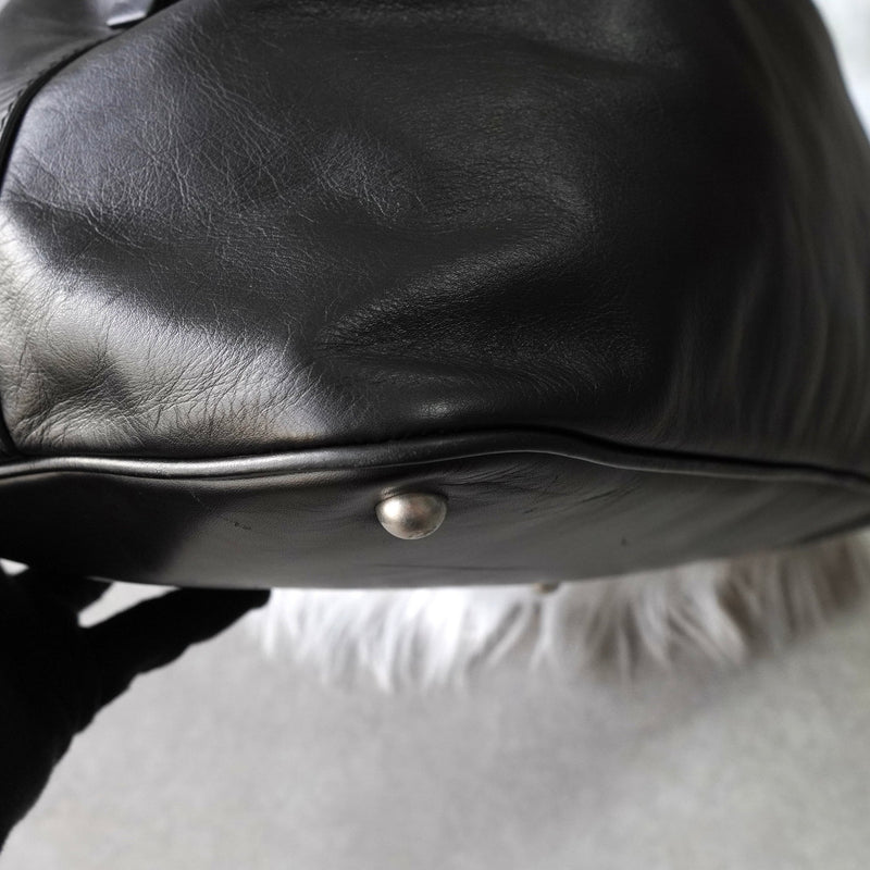 メゾン マルジェラ 5AC ラージ 2way ハンドバッグ ショルダーバッグ ブラック - NEWSED