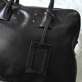 メゾン マルジェラ 5AC ラージ 2way ハンドバッグ ショルダーバッグ ブラック - NEWSED