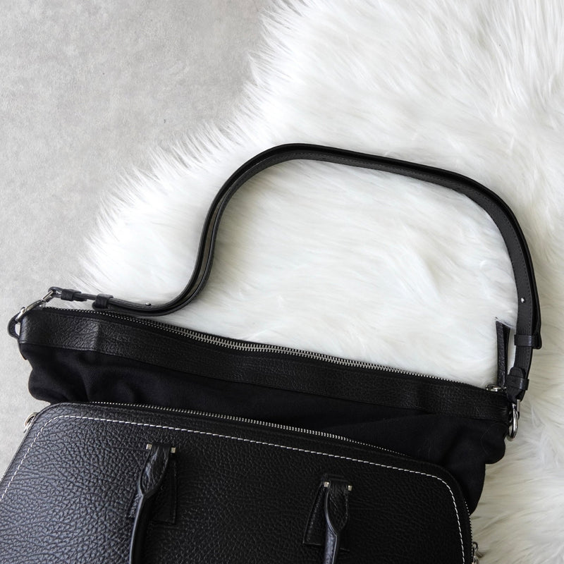 メゾン マルジェラ 5AC XL 2way ハンドバッグ ショルダーバッグ ブラック - NEWSED