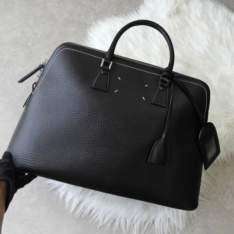 メゾン マルジェラ 5AC XL 2way ハンドバッグ ショルダーバッグ ブラック - NEWSED