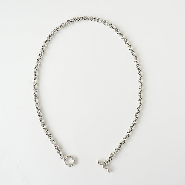 ホーセンブース 5MM OPEN - LINK シルバー925 ネックレス 105コマ - NEWSED