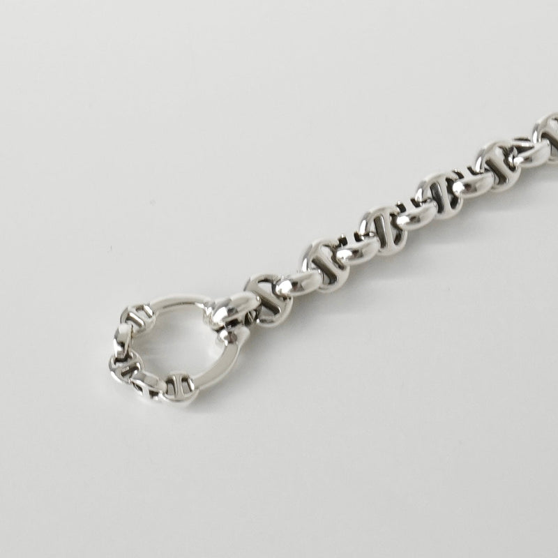ホーセンブース 5MM OPEN - LINK シルバー925 ネックレス 105コマ - NEWSED