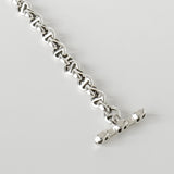 ホーセンブース 5MM OPEN - LINK シルバー925 ネックレス 105コマ - NEWSED