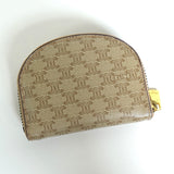 セリーヌ マカダム PVC コインケース ベージュ