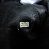 シャネル 6番台 ロゴ マトラッセ キャビアスキン ボーリングバッグ ミニボストンバッグ ブラック - NEWSED