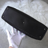 シャネル 6番台 ロゴ マトラッセ キャビアスキン ボーリングバッグ ミニボストンバッグ ブラック - NEWSED