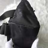 シャネル 6番台 ニュートラベルライン 2way ナイロン / レザー リュックサック ショルダーバッグ ブラック - NEWSED