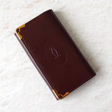 カルティエ マストライン レザー 6連 キーケース ボルドー - NEWSED