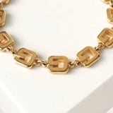 ジバンシィ ヴィンテージ Gロゴ ブレスレット GP ゴールド