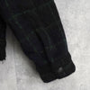 リーバイス チェック柄 ボア裏地 ウールジャケット ブラック / グリーン タグ付き未使用品