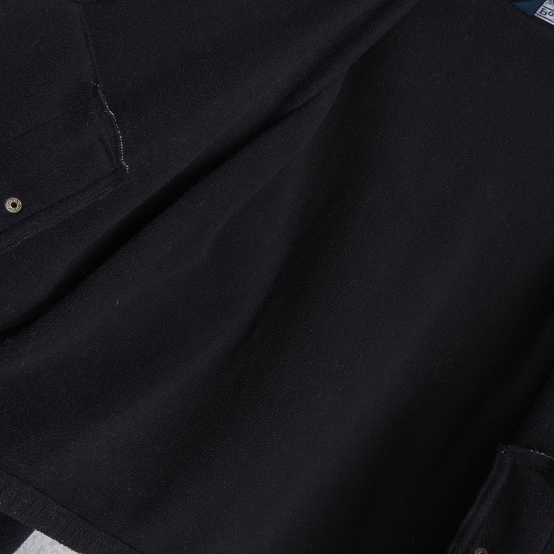 ポロ ラルフローレン スモールポニーロゴ フリース ジャケット ブルゾン ブラック メンズ