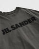 ジルサンダー ロゴ Tシャツ カーキ M レディース
