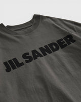 ジルサンダー ロゴ Tシャツ カーキ M レディース