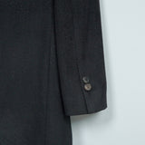 ジバンシィ カシミヤ混紡 チェスターコート ウールコート ブラック