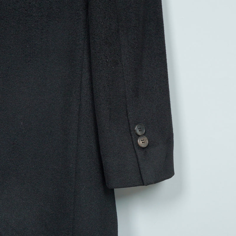 ジバンシィ カシミヤ混紡 チェスターコート ウールコート ブラック